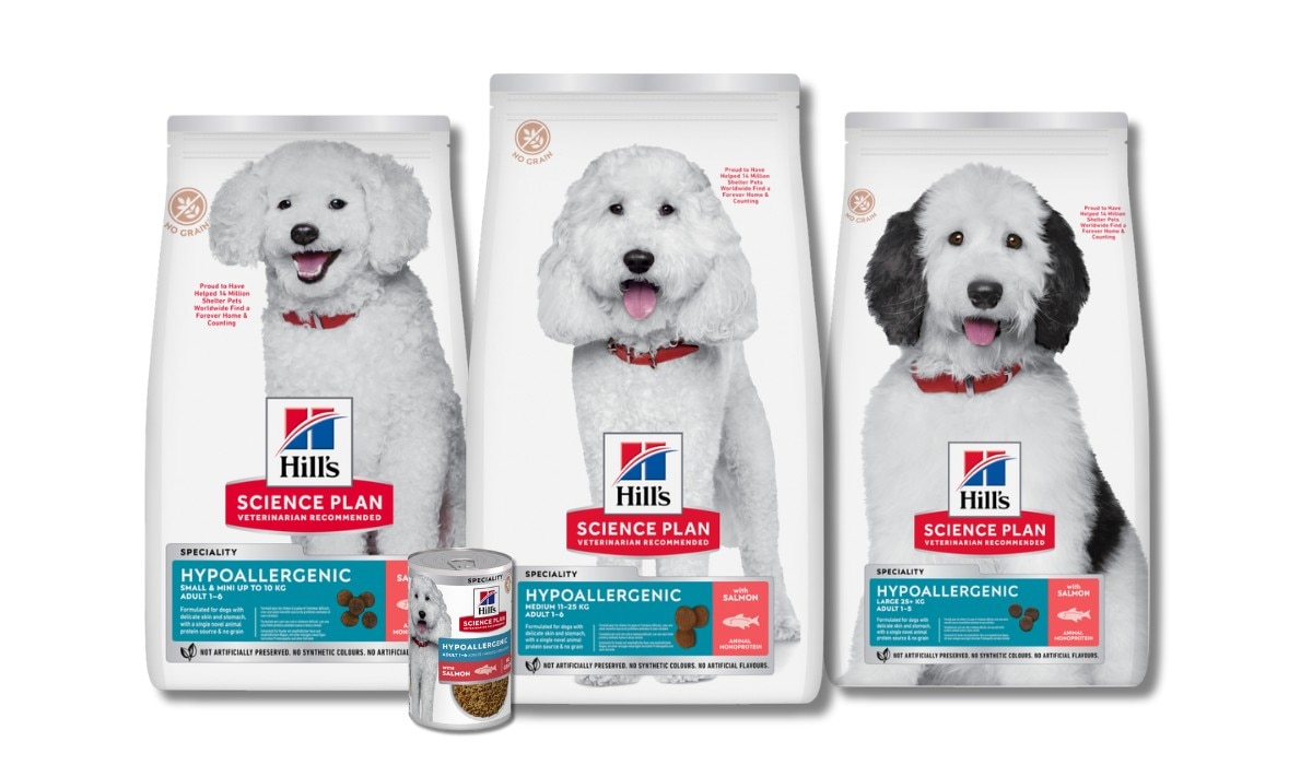 Alimentos para perros sin maíz, trigo ni soja