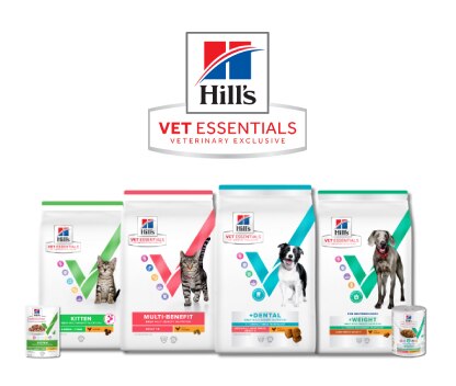 Gama de productos Hill's Pet Vet Essentials
