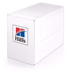 Hill's pet food cardboard case