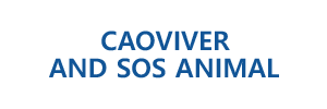 logo caoviver and sos animal